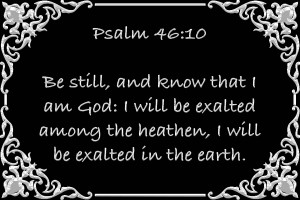 Psalm 46 10 1BW